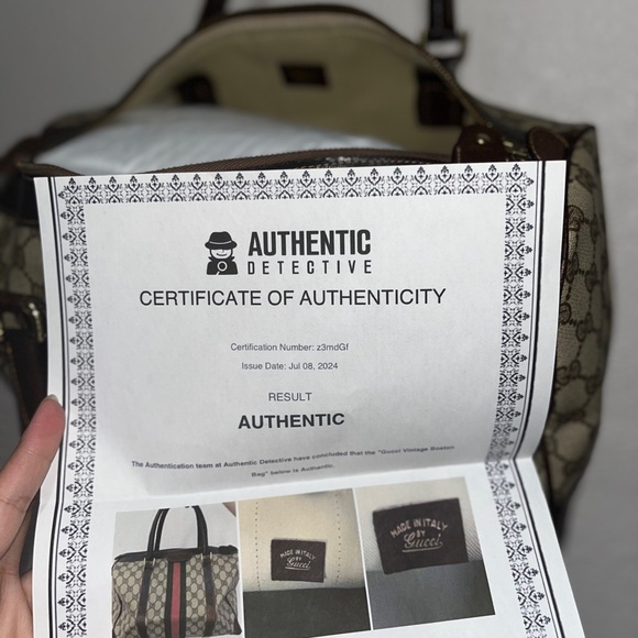 Gucci Boston Sherry Line - Picture 3 of 10